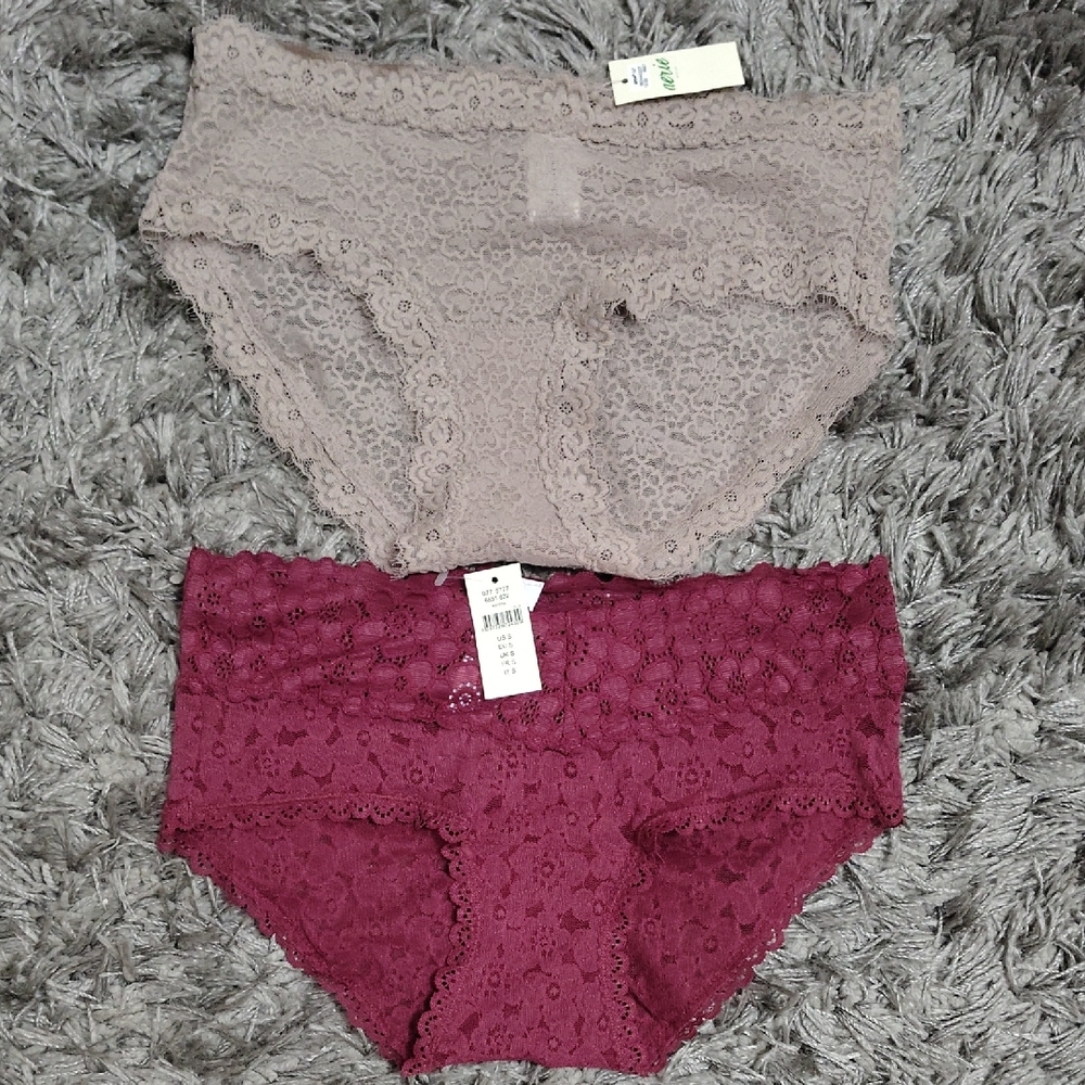 Aerie Lace Trim Brand New Panties with Tags